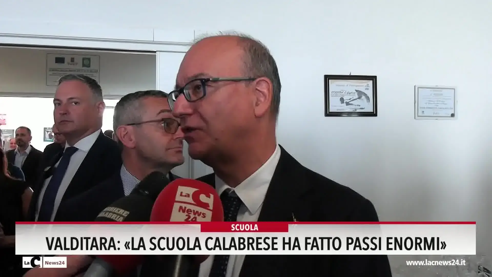 Valditara: «La scuola calabrese ha fatto passi enormi»