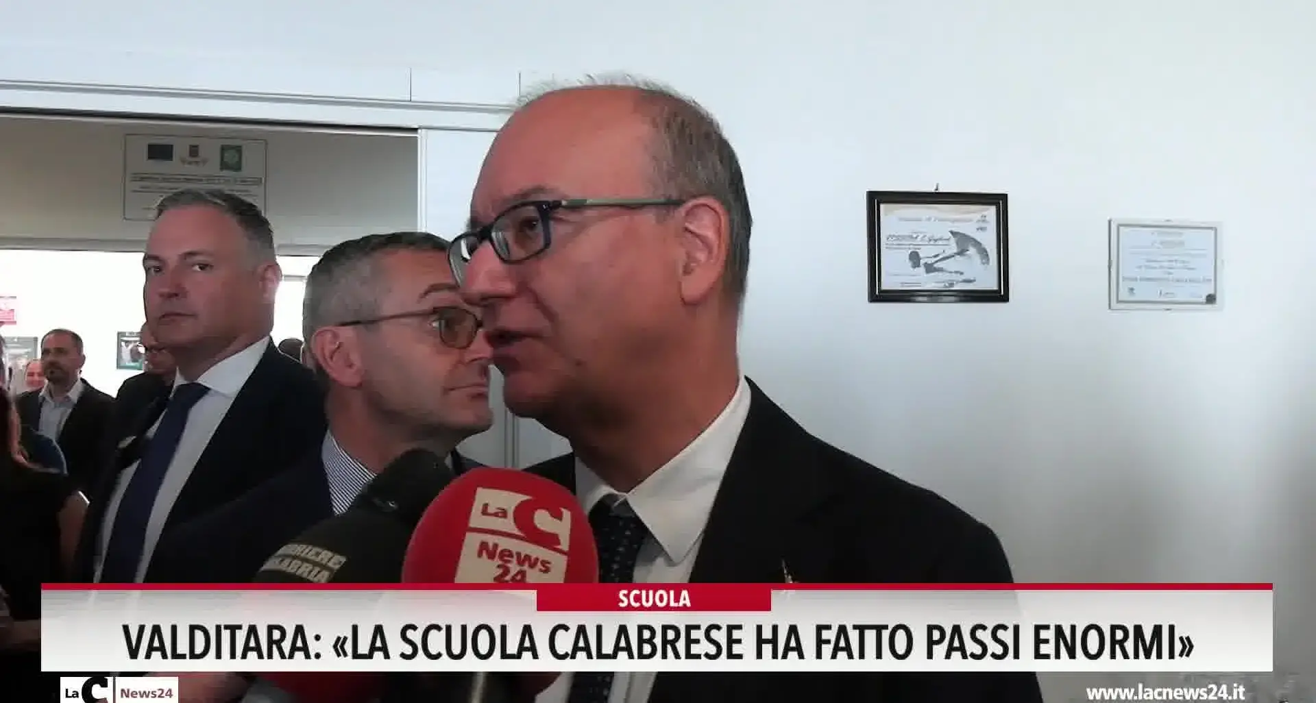 Valditara: «La scuola calabrese ha fatto passi enormi»