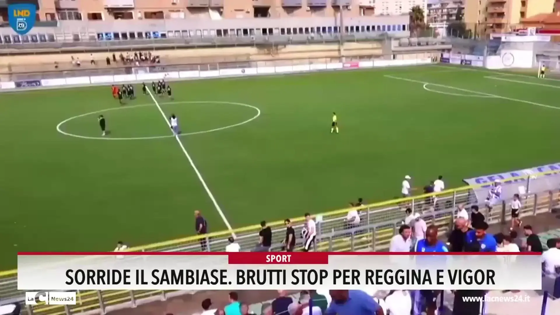 Sorride il Sambiase. Brutti stop per Reggina e Vigor