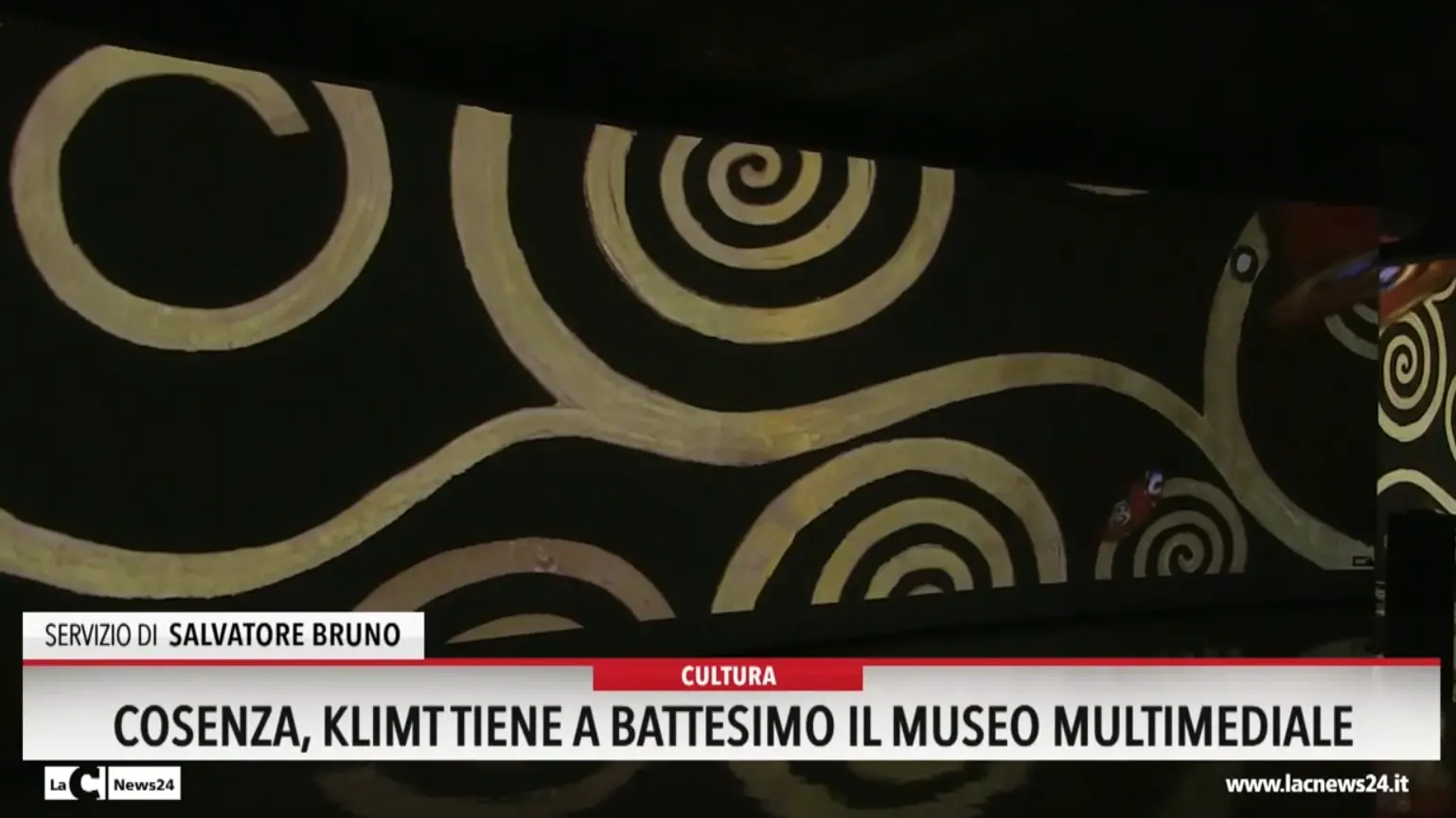 Cosenza, Klimt tiene a battesimo il museo multimediale