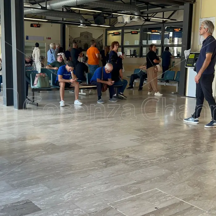 «Non vengono stampati i tagliandi», caos al’ufficio ticket dell’Ospedale di Cosenza: interviene la Polizia