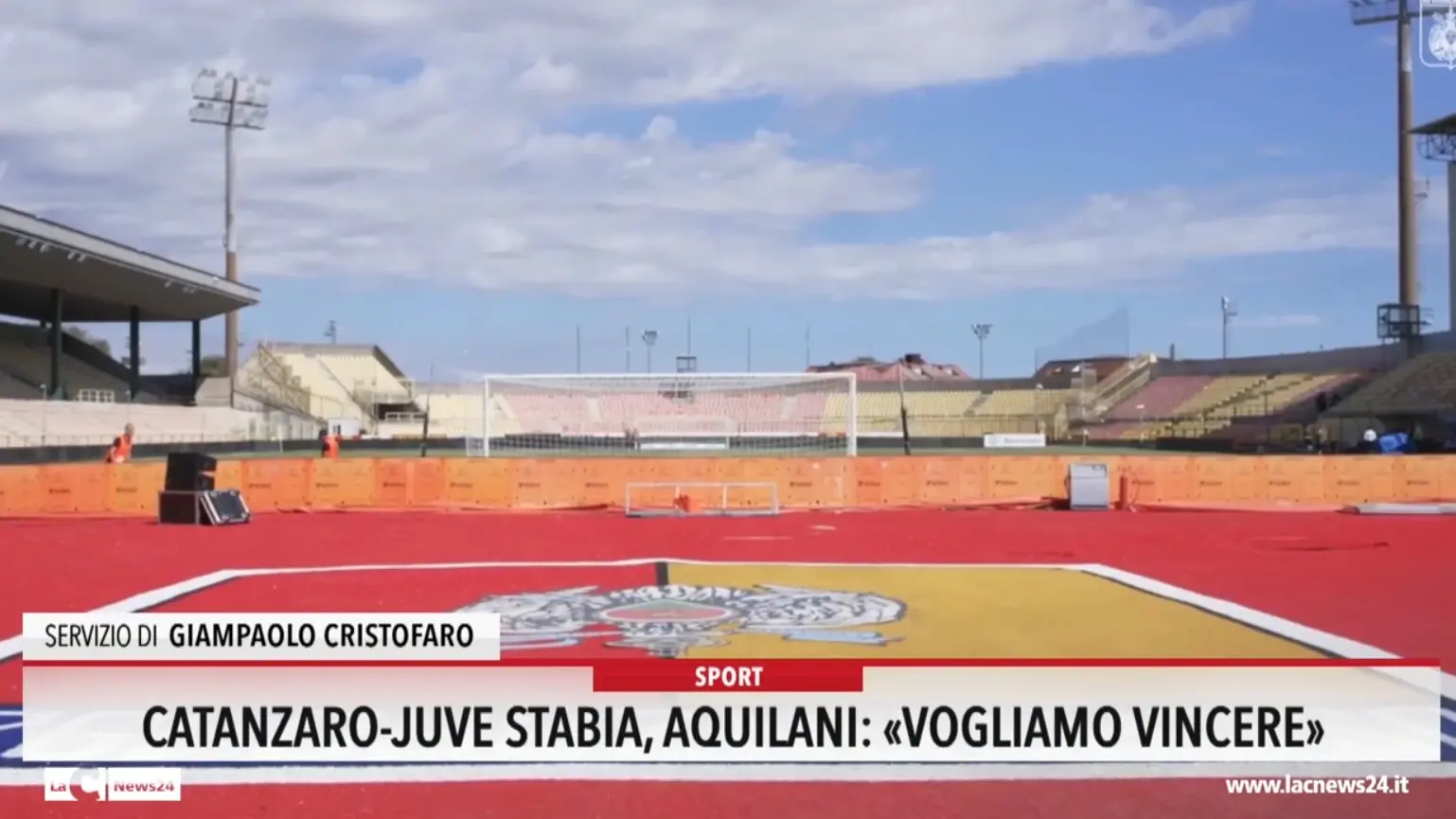 Catanzaro-Juve Stabia, Aquilani: «Vogliamo vincere»