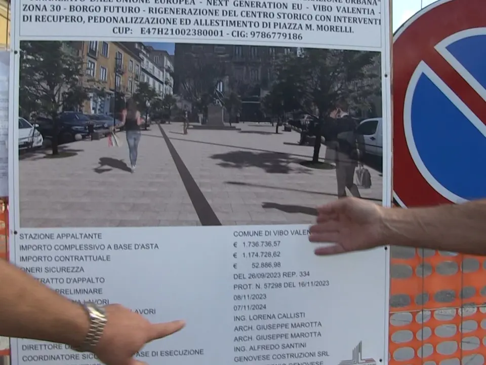 Vibo, il cantiere di Viale De Gasperi è una croce per il quartiere. I commercianti: «Nessuno al lavoro, possiamo solo chiudere»