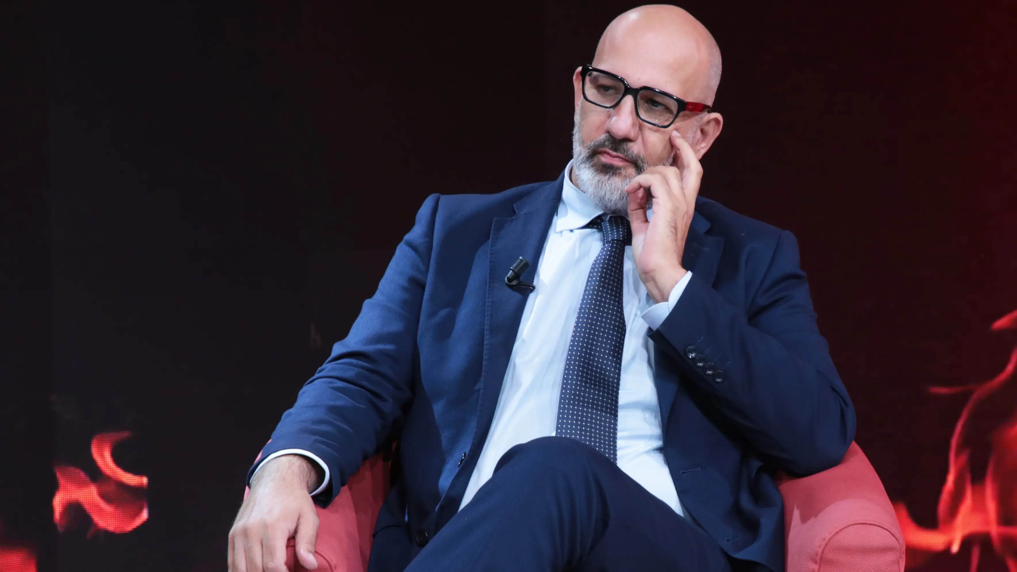 Il candidato alla presidenza della Regione Francesco Toscano