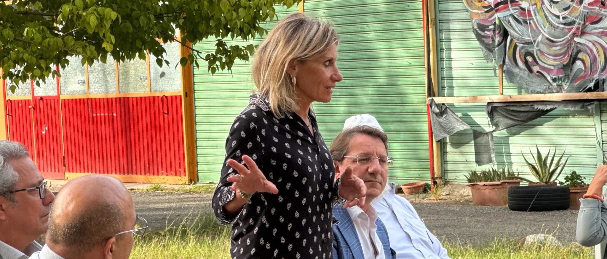 Cosenza, Tridico e Funaro al MOCI: «La Calabria ha bisogno di spazi come questo»