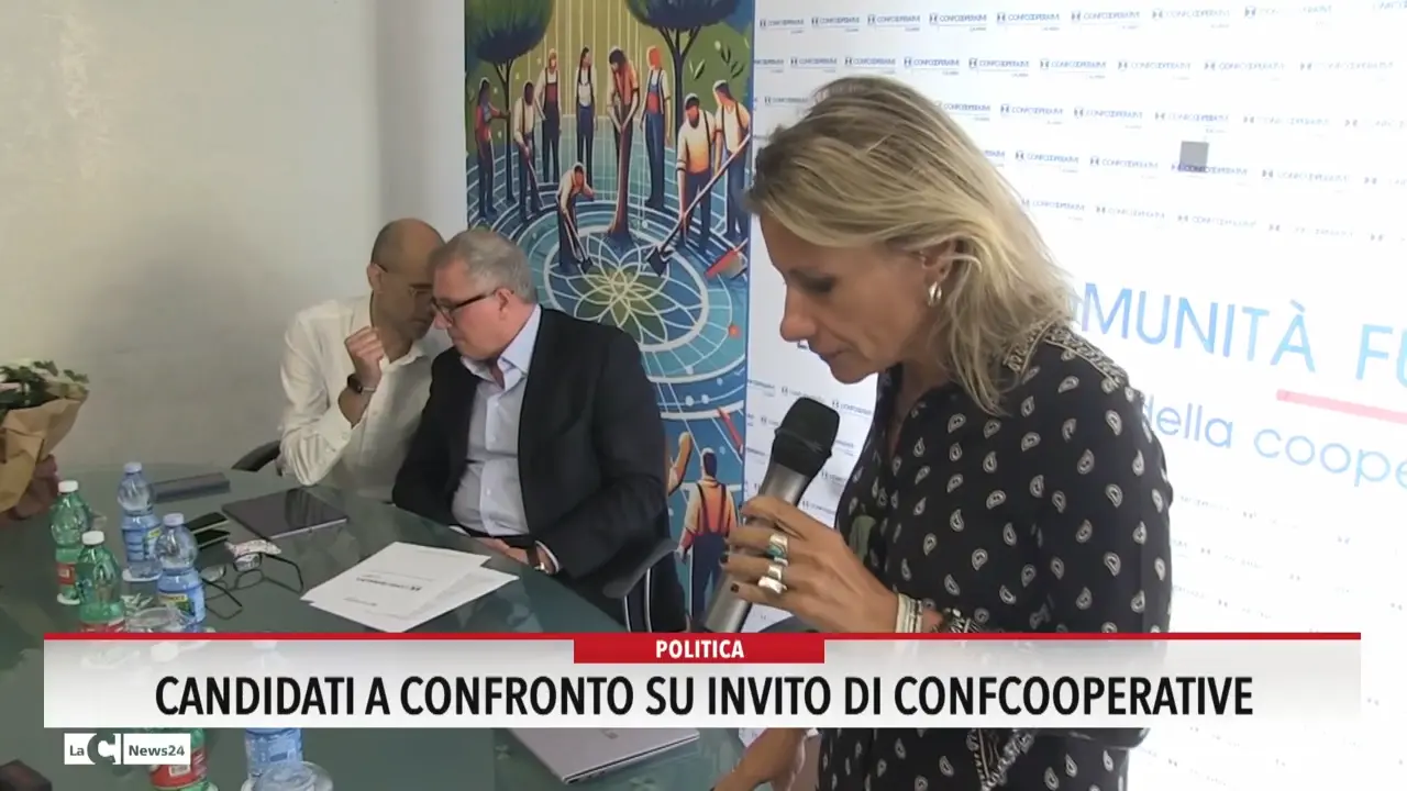 Candidati a confronto su invito di Confcooperative