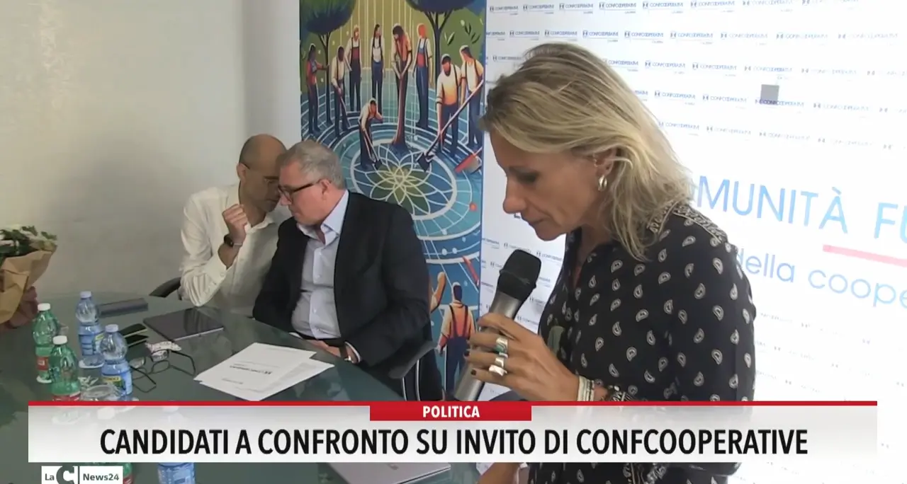 Candidati a confronto su invito di Confcooperative