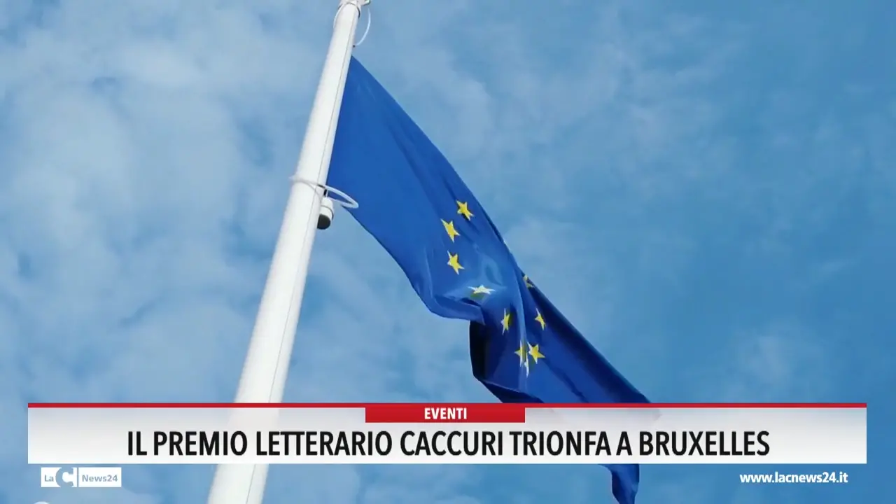 Il premio letterario Caccuri trionfa a Bruxelles