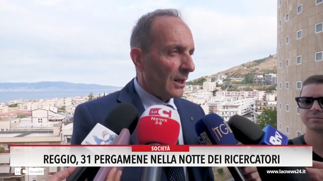 Reggio, 31 pergamene nella notte dei ricercatori