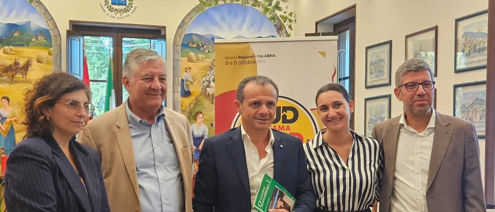 De Luca e Castelli nel Cosentino: «Con Sud chiama Nord costruiamo opportunità»\n