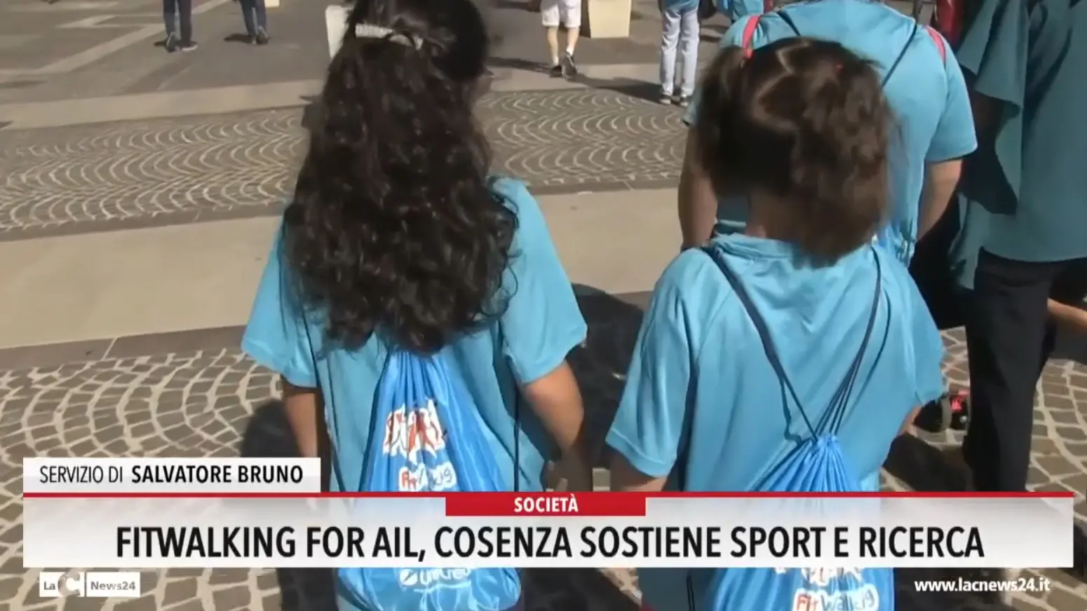 Fitwalking for Ail Cosenza sostiene sport e ricerca