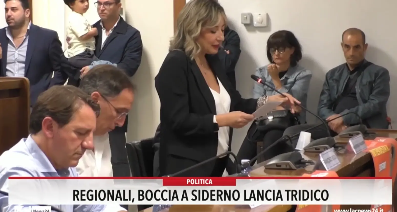 Regionali, Boccia a Siderno lancia Tridico