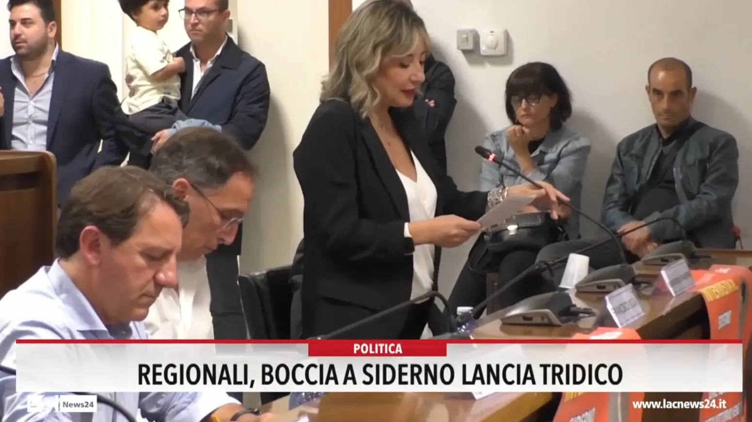 Regionali, Boccia a Siderno lancia Tridico