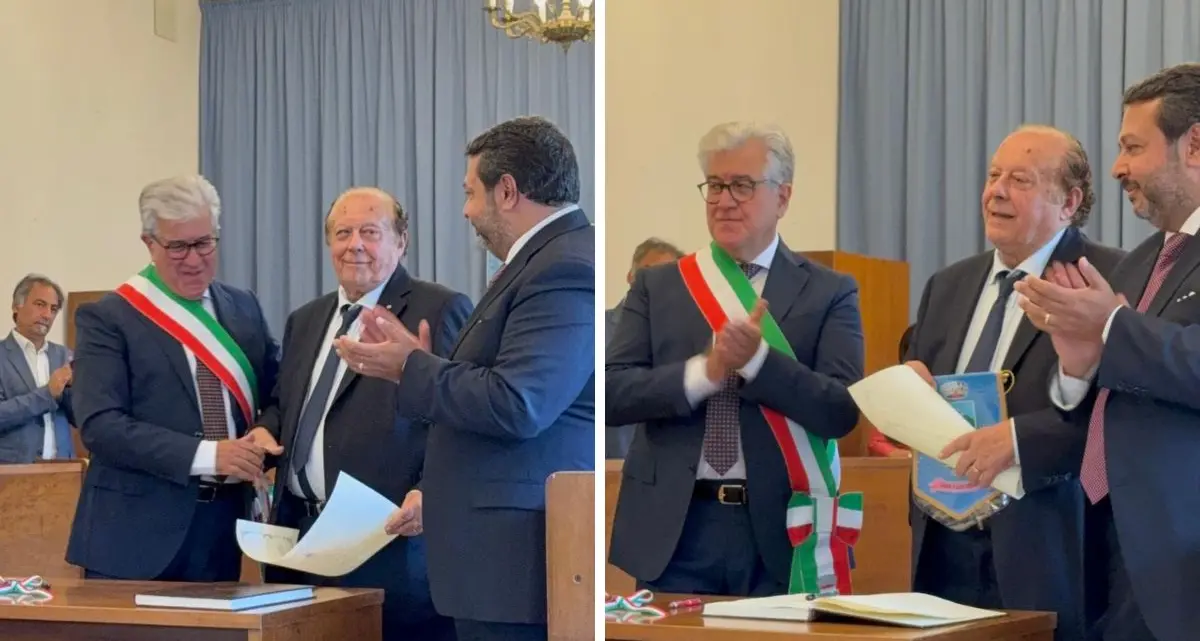Pippo Caffo cittadino onorario di Santa Venerina: «Suggella il legame con la mia terra d’origine»\n