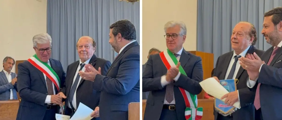 Pippo Caffo cittadino onorario di Santa Venerina: «Suggella il legame con la mia terra d’origine»\n