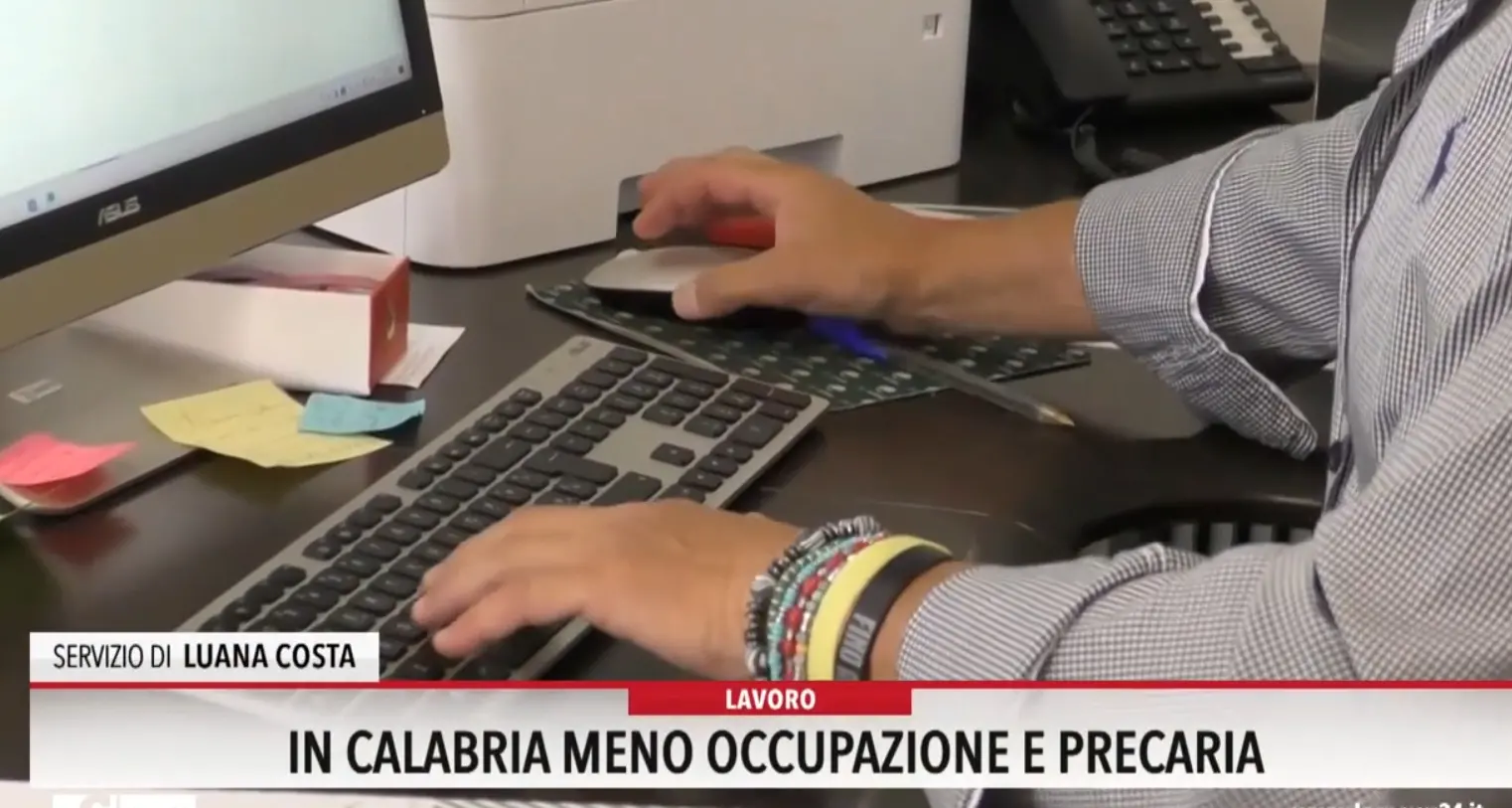 In Calabria meno occupazione e precaria