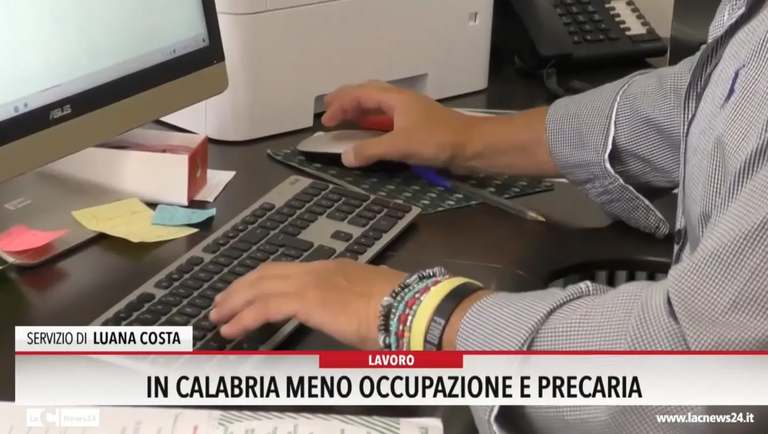 In Calabria meno occupazione e precaria