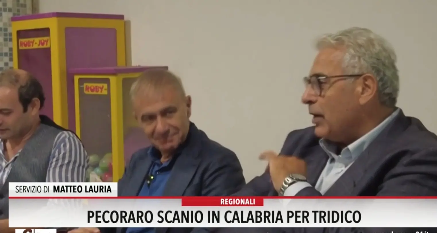 Pecoraro Scanio in Calabria per Tridico