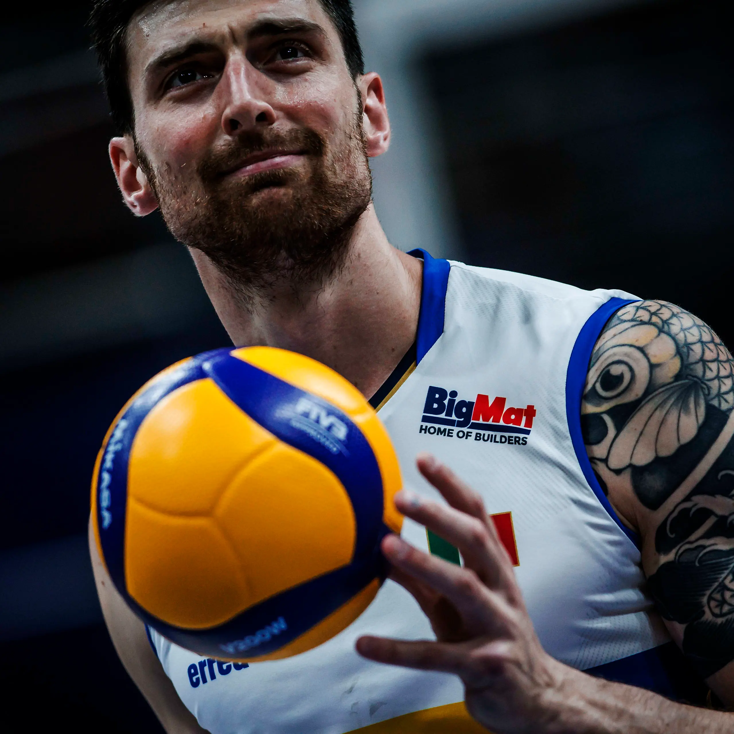 Le lacrime di Simone Anzani: «Ho rischiato di smettere, ma oggi sono tornato per amore del volley e della mia famiglia»\n