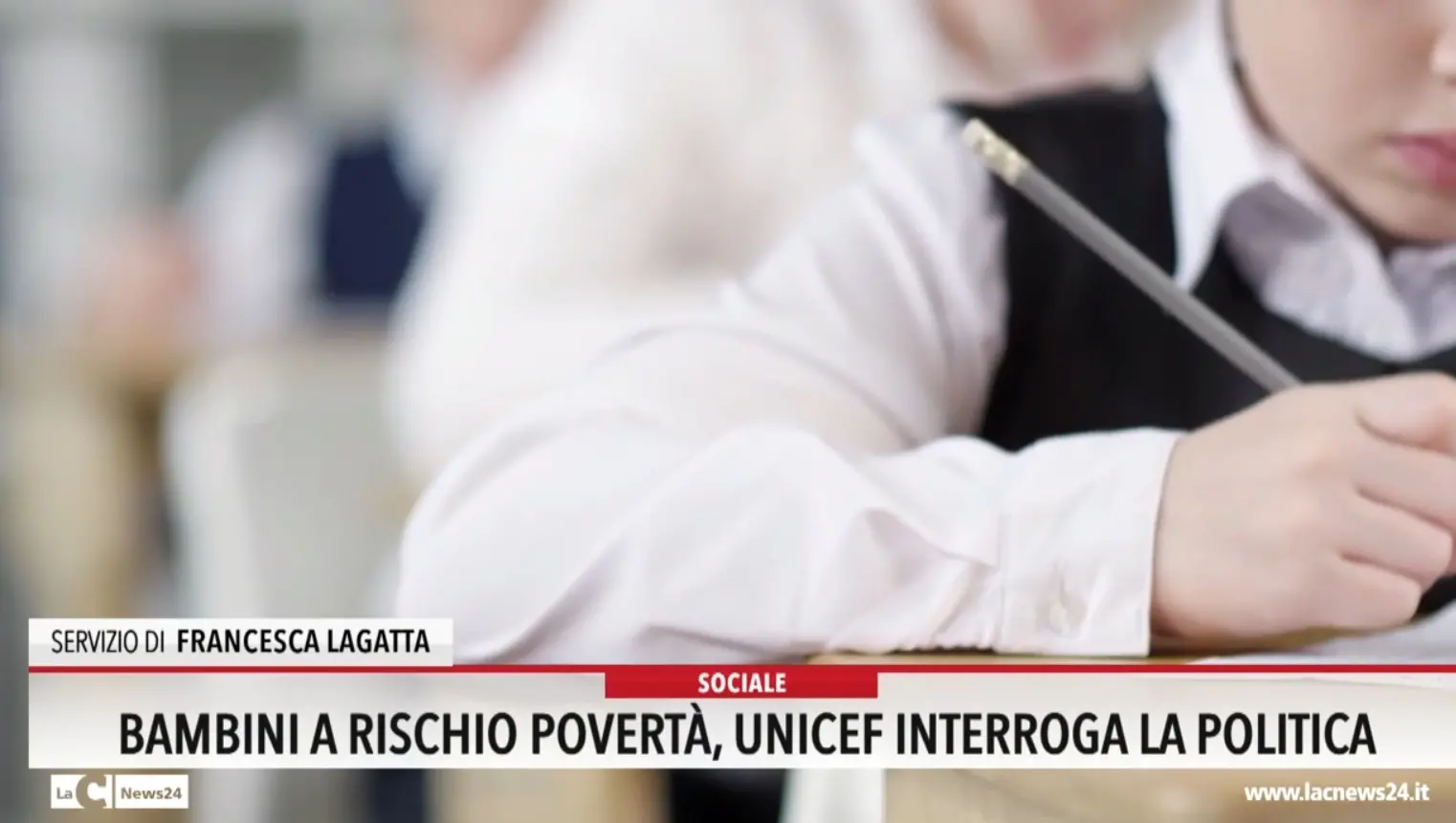 Bambini a rischio povertà: Unicef interroga la politica