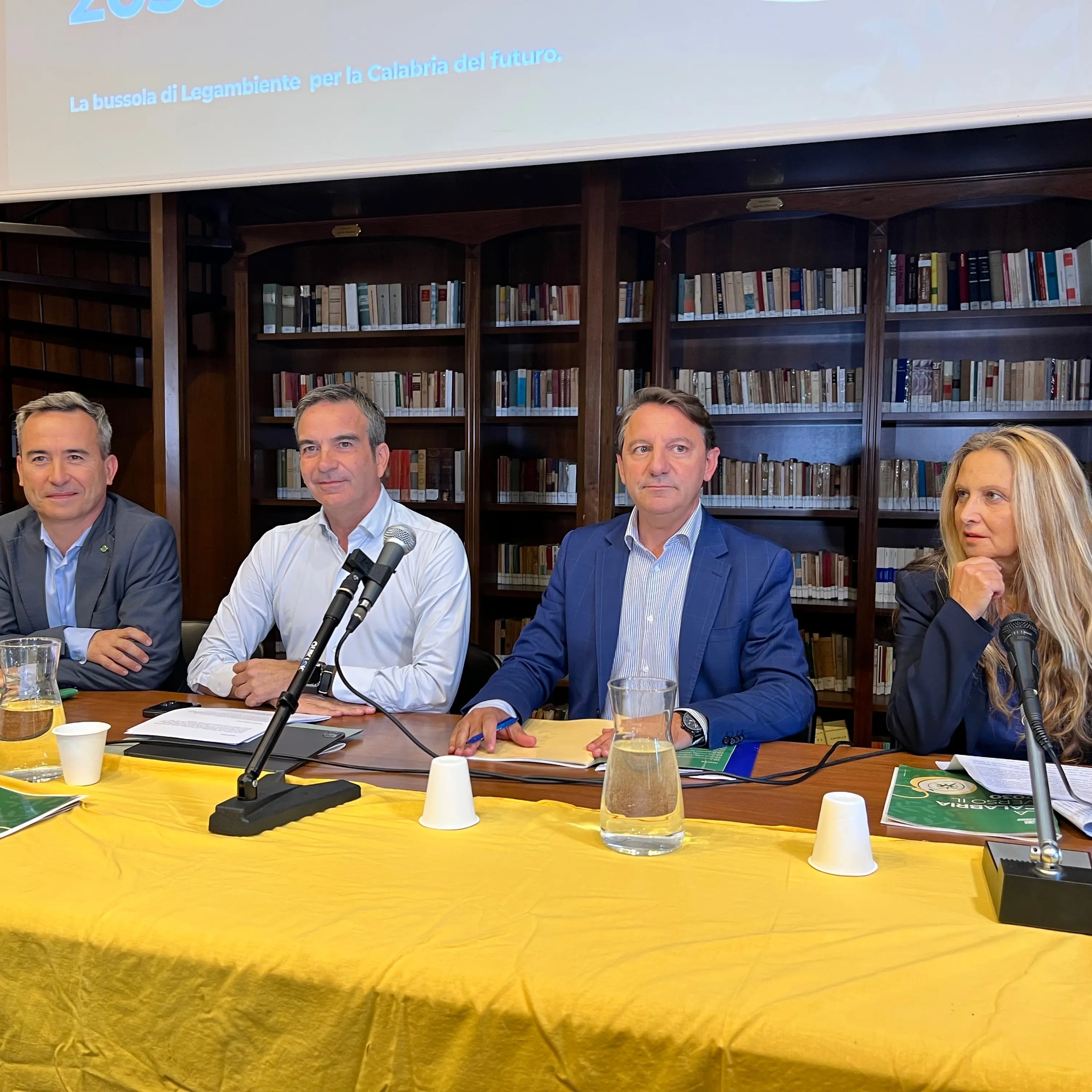 Regionali, Occhiuto e Tridico a confronto con Legambiente: «La transizione ecologica occasione per creare sviluppo»\n