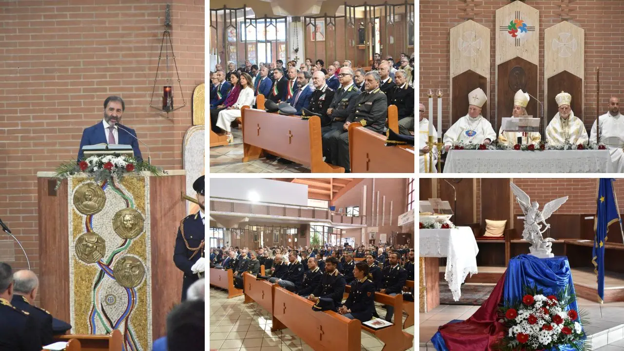 Cosenza, l’omaggio della Polizia a San Michele Arcangelo\n