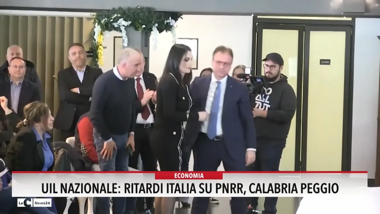 Uil nazionale: ritardi Italia su Pnrr, Calabria peggio