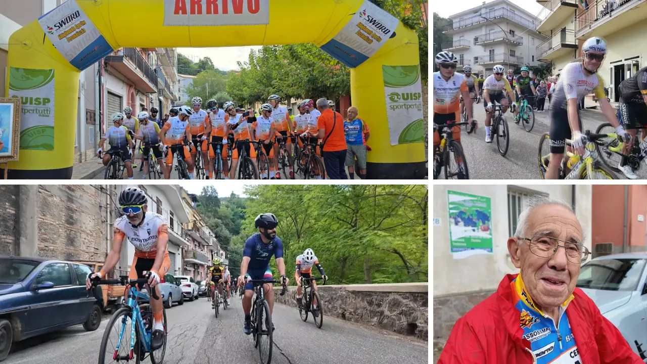 Novanta ciclisti in gara tra le bellezze di Monterosso e dintorni: da tutta la Calabria (e oltre) per la “Bec Madonna del Rosario”