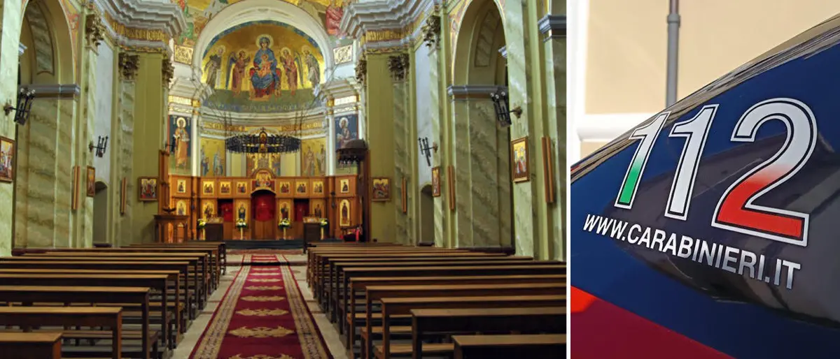 Lungro, si introduce nella Cattedrale e ruba le offerte dei fedeli. Beccato