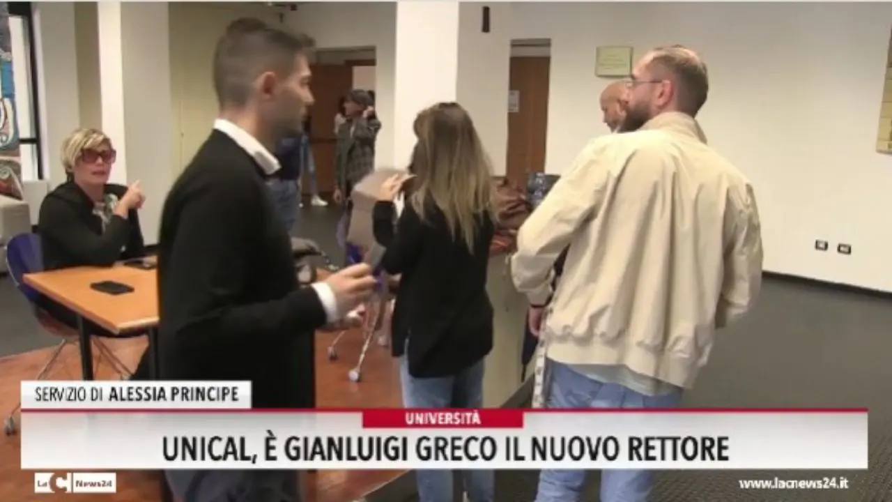 Unical, è Gianluigi Greco il nuovo rettore