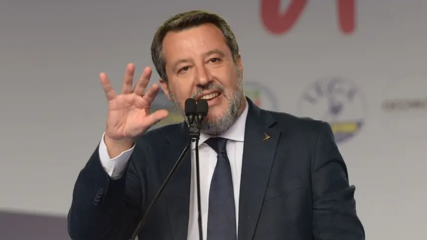 Il ministro Salvini (Antonio Moniaci / LiveMedia / ipa-agency.net)