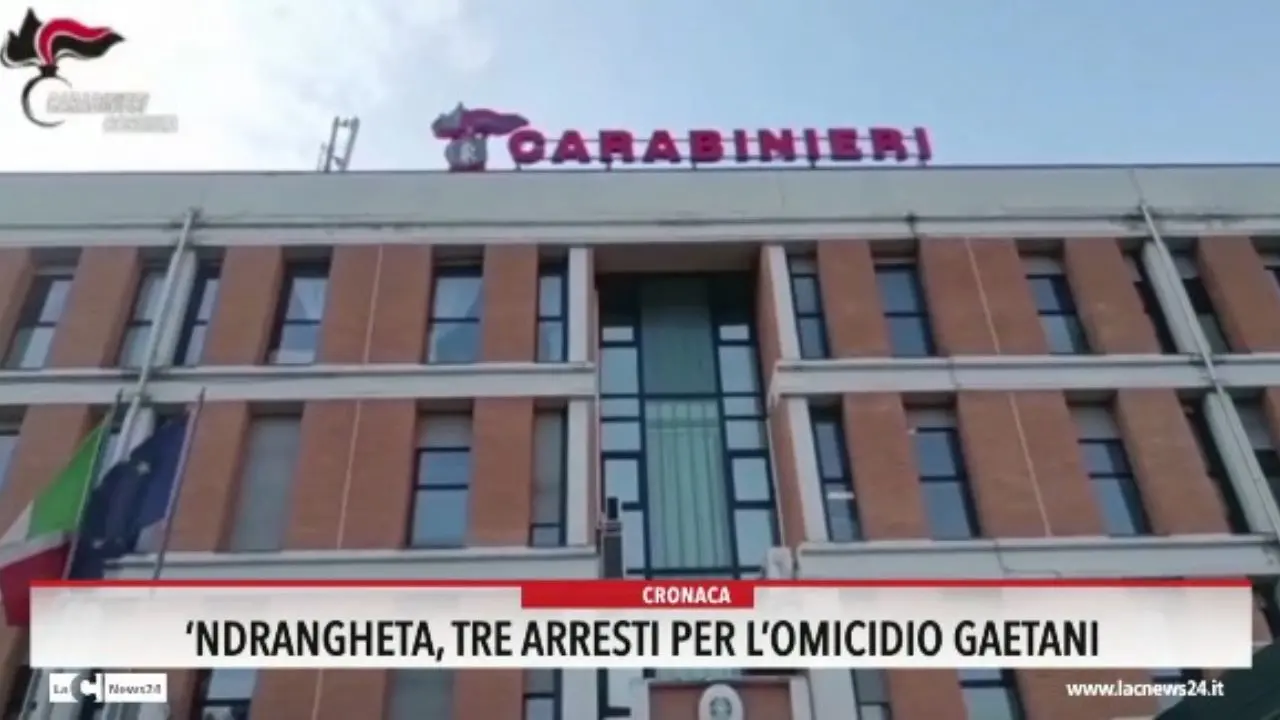'Ndrangheta, tre arresti per l'omicidio Gaetani