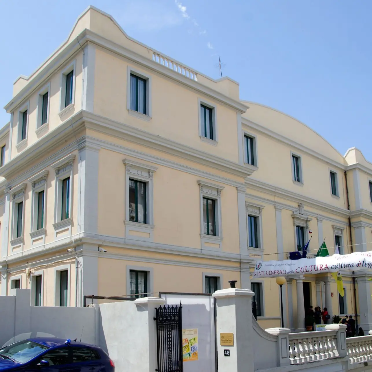 Reggio Calabria, da domani riapre il Palazzo della Cultura