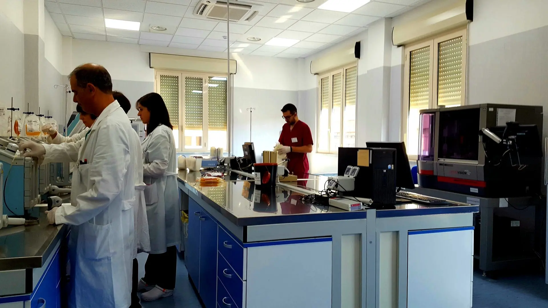 Gom, finanziamenti europei per il centro trasfusionale