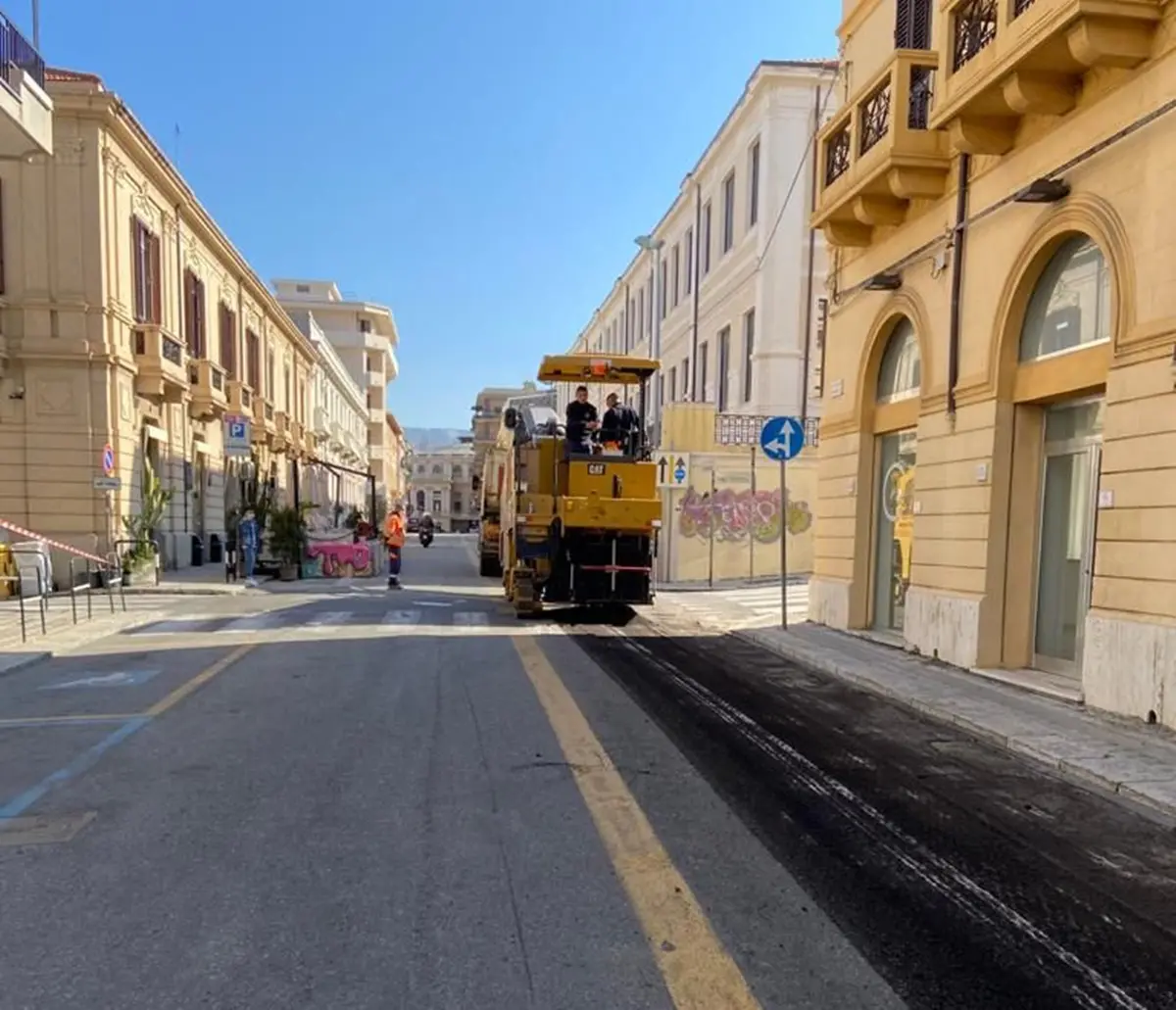Reggio, iniziati i lavori per la riqualificazione di via Tommaso Campanella