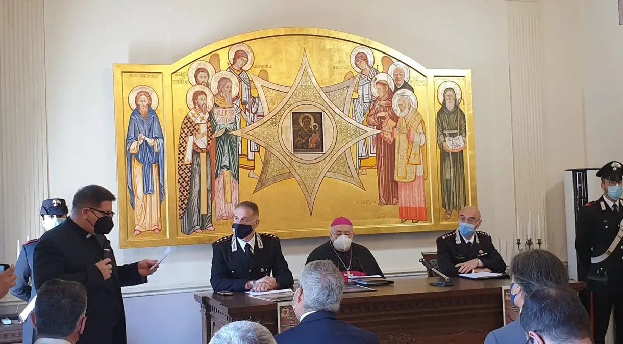 Museo diocesano, il dipinto trafugato di San Prospero restituito alla città
