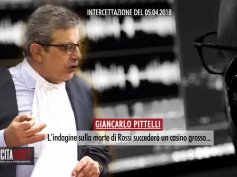 «David Rossi è stato ucciso»: l’intercettazione di Pittelli su Mps stasera nel format Rinascita Scott