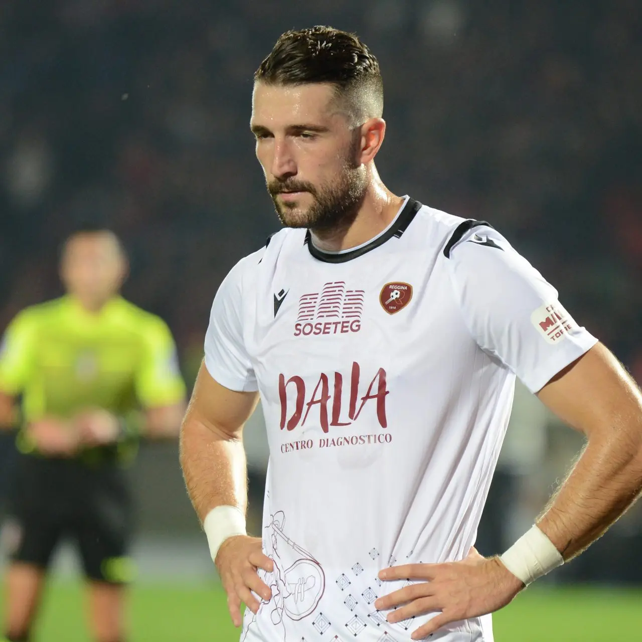 Reggina: rottura del tendine d’Achille per Galabinov, giocatore a Roma in serata