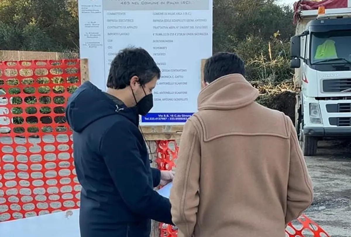 Palmi, proseguono i lavori per la realizzazione dell'isola ecologica
