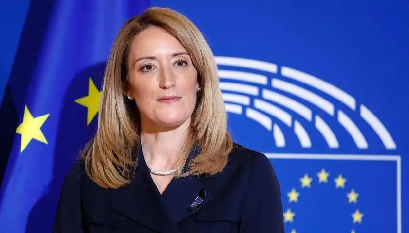 Parlamento Europeo, il nuovo presidente è Roberta Metsola