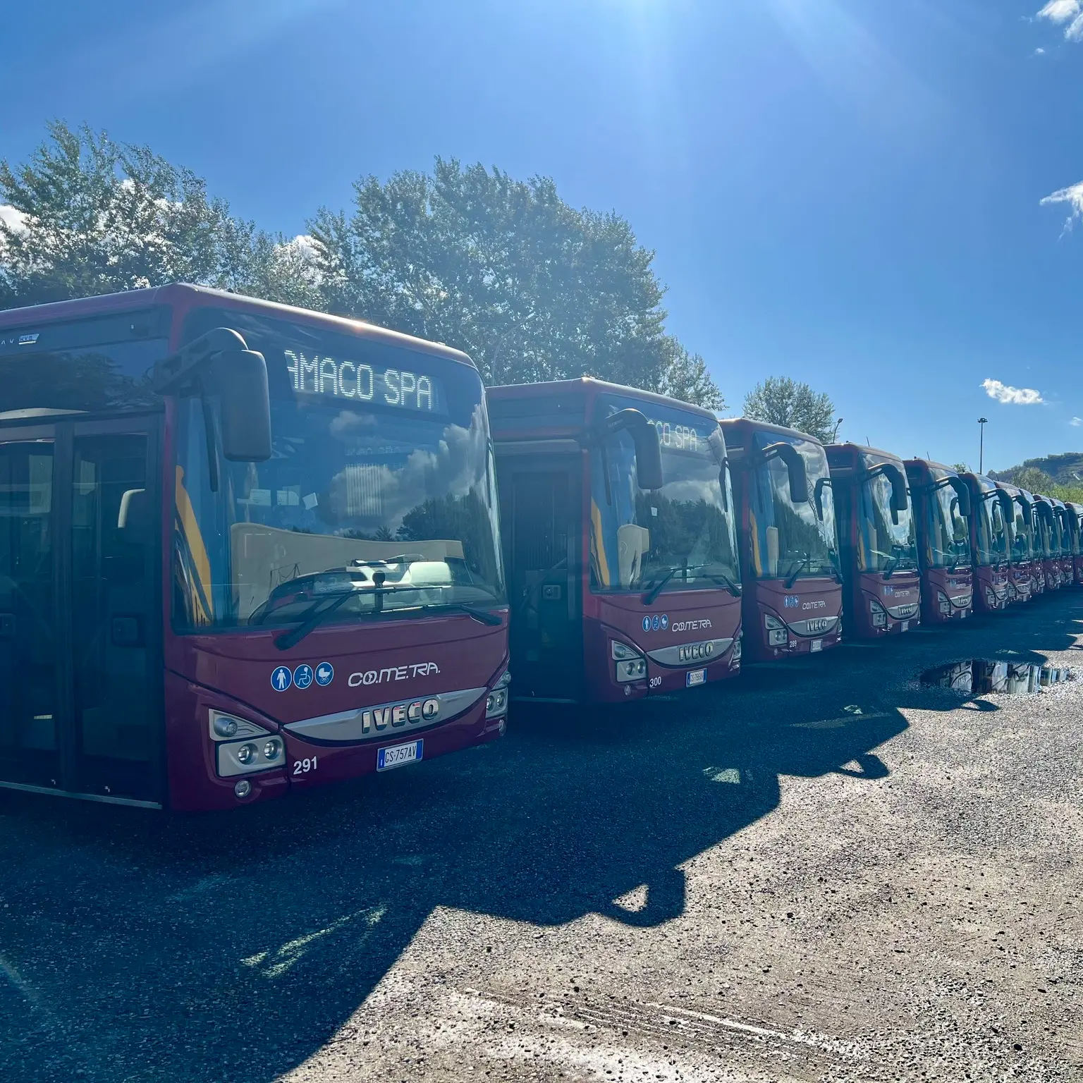 Amaco Cosenza, pronti i 16 nuovi autobus per il trasporto pubblico cittadino