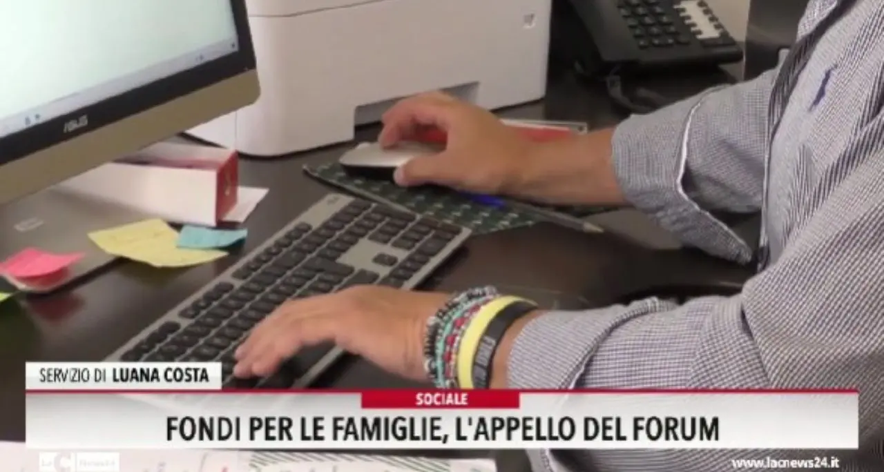 Fondi per le famiglie, l'appello del forum