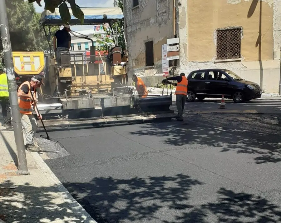 Reggio, rifacimento manto stradale: lavori su Viale Umberto Boccioni