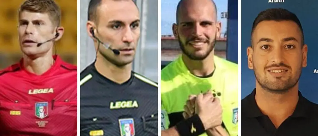 Arbitri reggini: confermati in Serie A Cosso e Massara. Tre promozioni in D