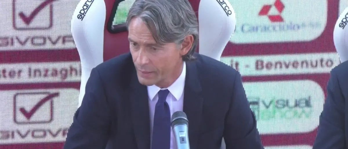 \u2028Reggina, Inzaghi pre-Brescia: «Non mi interessa il mercato. Strepitosi col Benevento»
