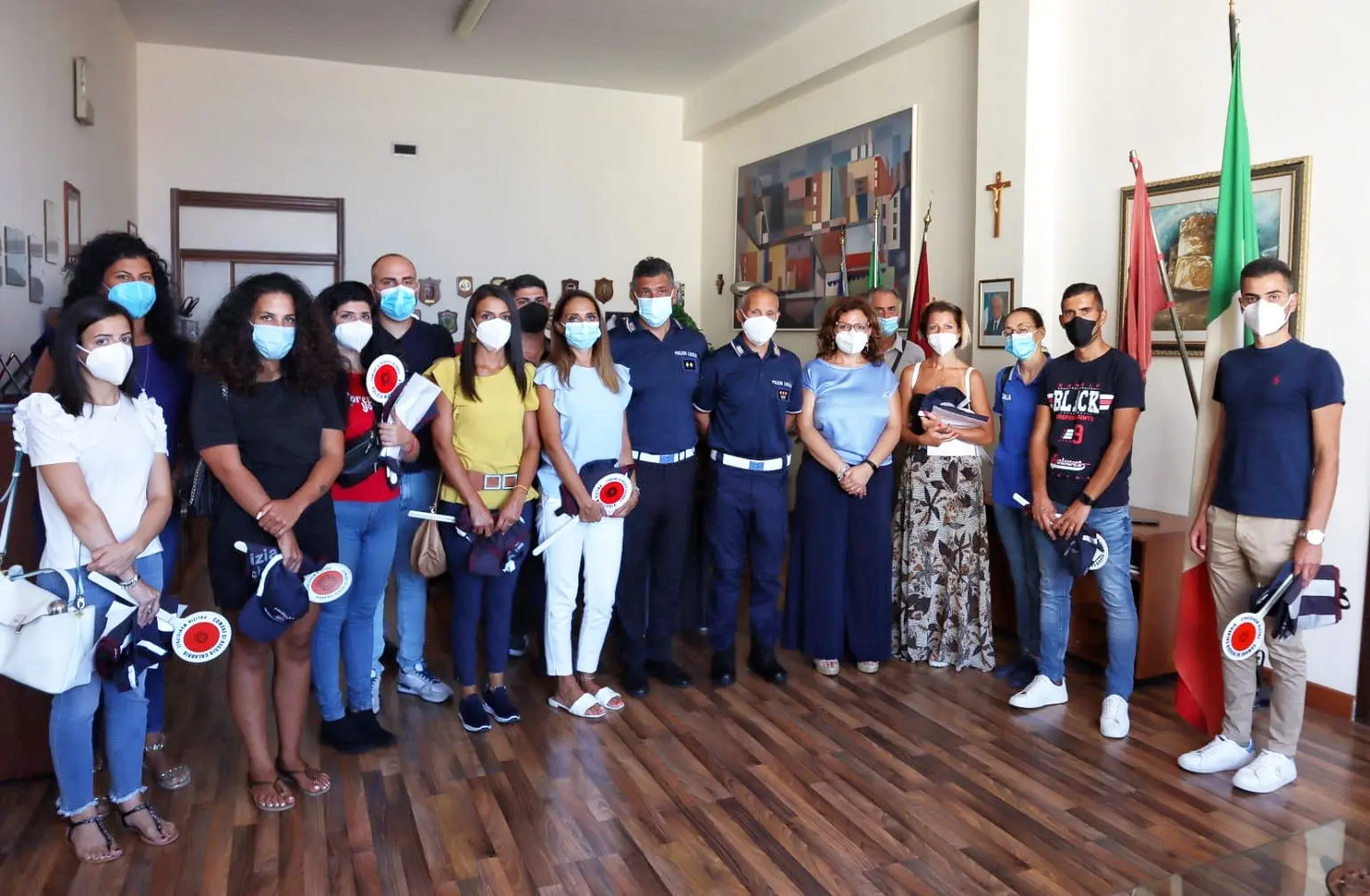 Reggio, hanno preso servizio i 15 nuovi agenti della Polizia locale