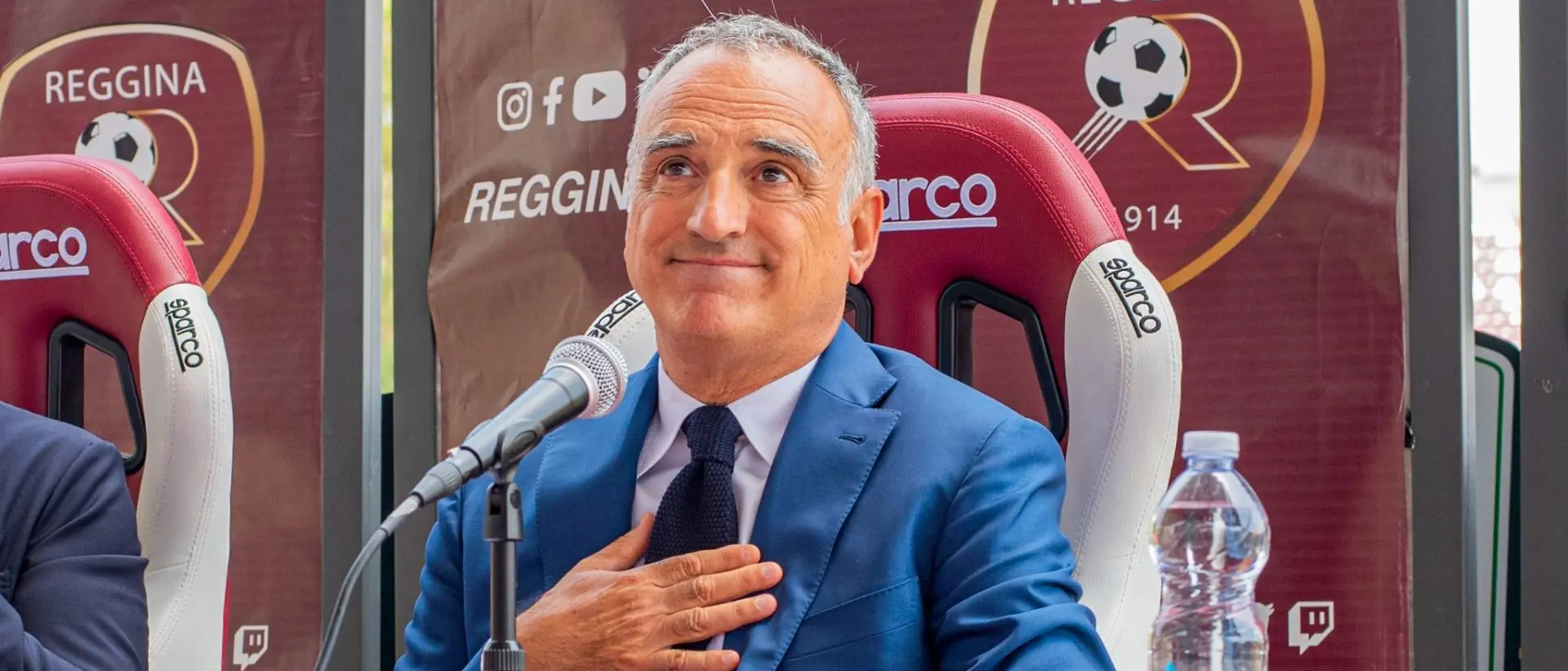 Addio Bolchi, il messaggio della Reggina. Sabato col lutto al braccio