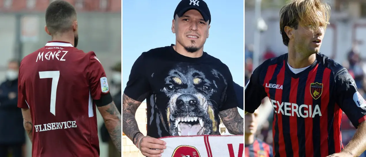 Reggina: Ménez, Santander e Gori, tre modi di vivere la punta