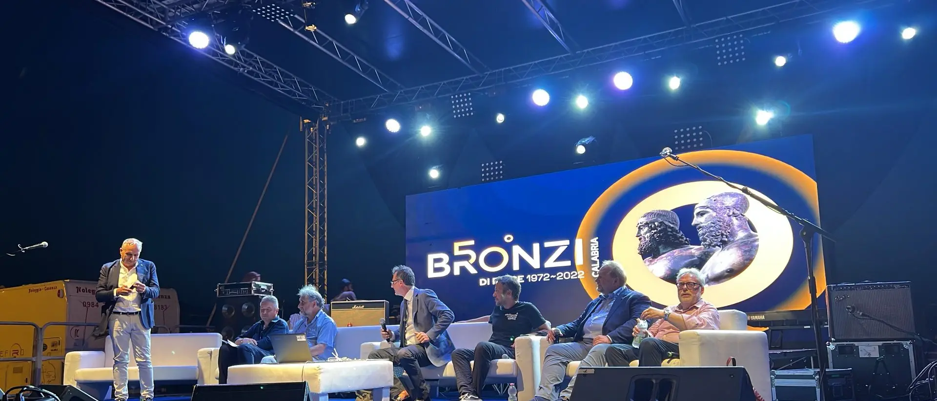 Bronzi di Riace, grande evento all'arena dello Stretto per festeggiare il cinquantenario