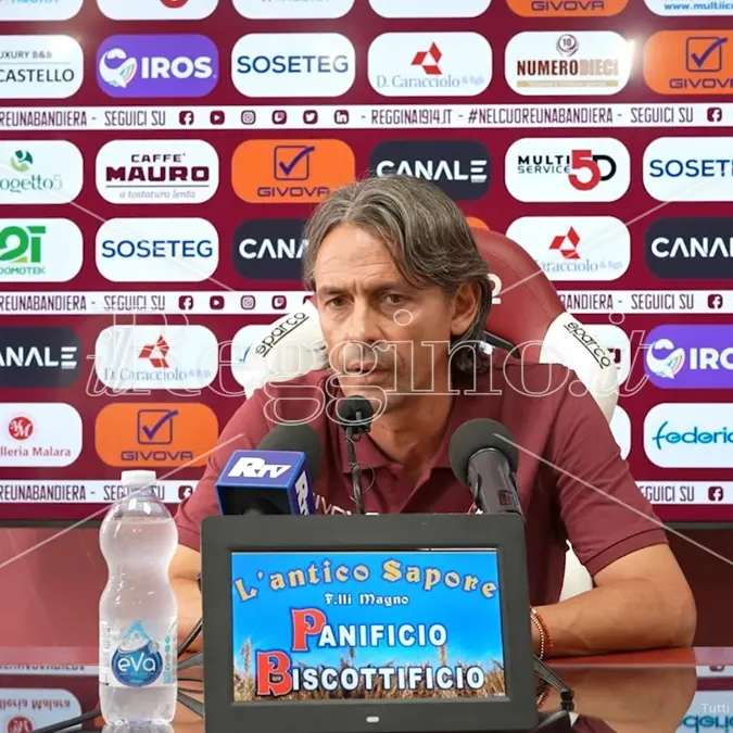 Reggina, Inzaghi verso Modena: «Rivas è un dubbio, vinciamo per Bolchi»